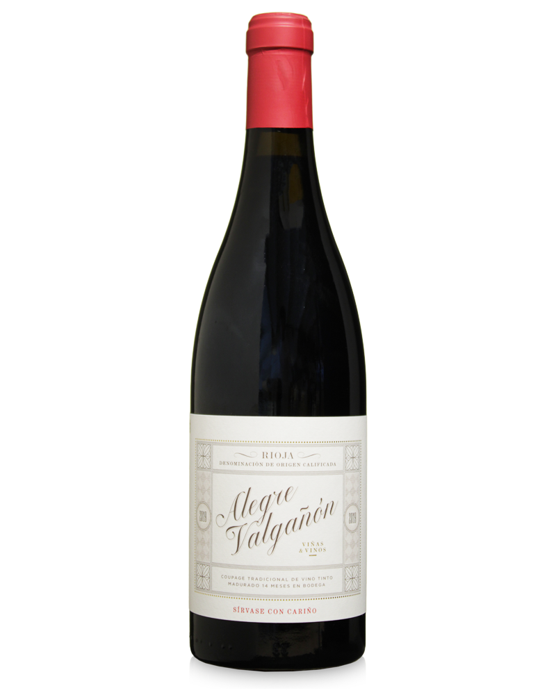 Alegre & Valganon Rioja Tempranillo Grenache 2022 750ml