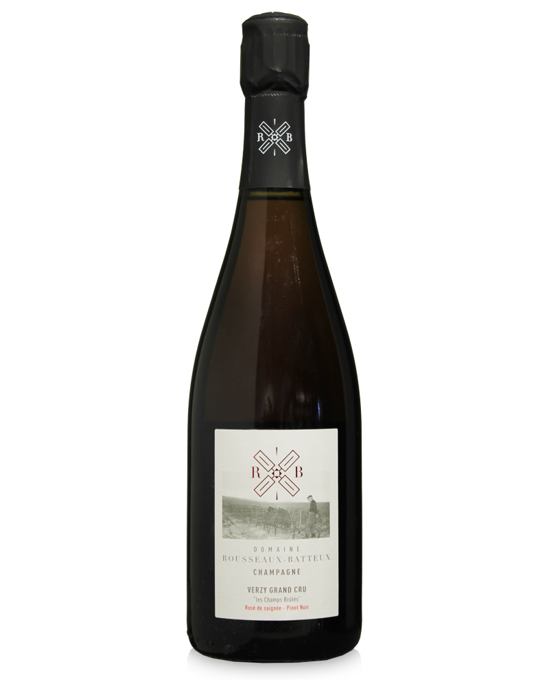 Champagne Rousseaux-Batteaux 'Les Champs Brules' Rose de Saignee 2020 750ml