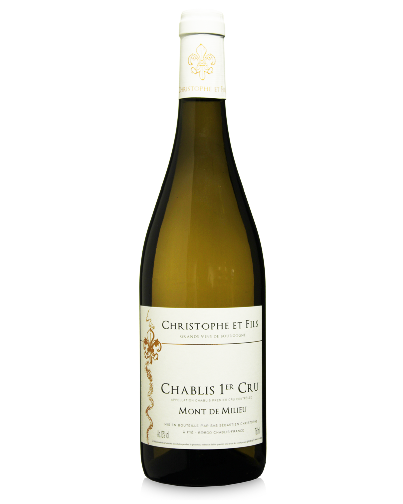 Christophe et Fils 'Mont de Milieu' Chablis Premier Cru 2023 750ml
