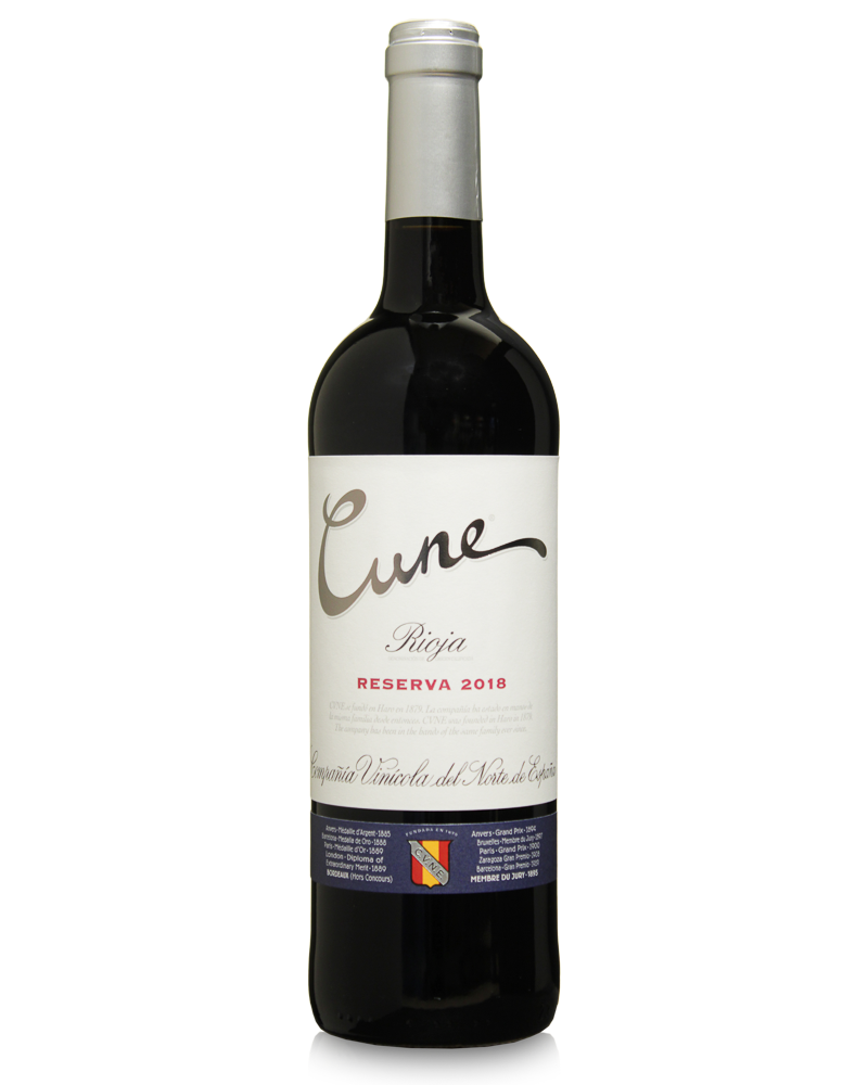 Cune Rioja Reserva 2018 750ml