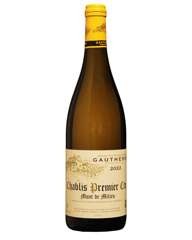 Domaine Gautheron Chablis Premier Cru 'Mont de Milieu' 2022 750ml