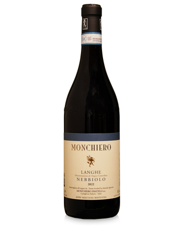 Monchiero Langhe Nebbiolo 2022 750ml