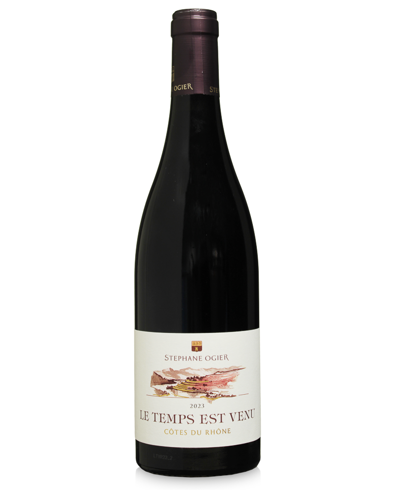 Stephane Ogier 'Le Temps est Venu' Cotes du Rhone Rouge 2023 750ml