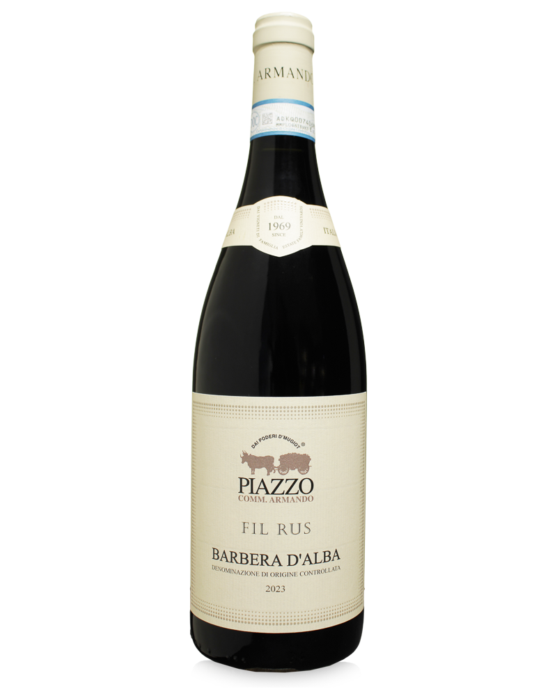 Piazzo 'Fil Rus' Barbera 2023 750ml