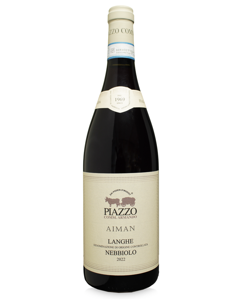 Piazzo 'Aiman' Langhe Nebbiolo 2022 750ml