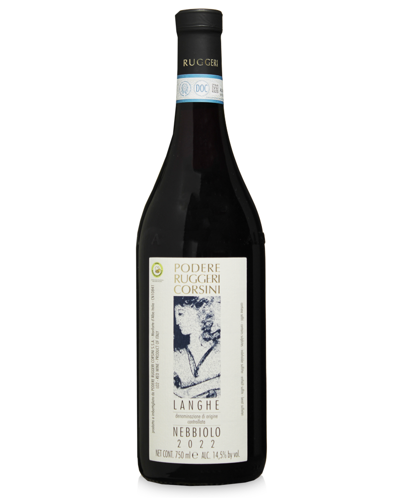 Podere Ruggeri Corsini Langhe Nebbiolo 2022 750ml