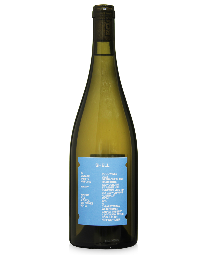 Pool Wines 'Shell' Grenache Blanc 2025 750ml