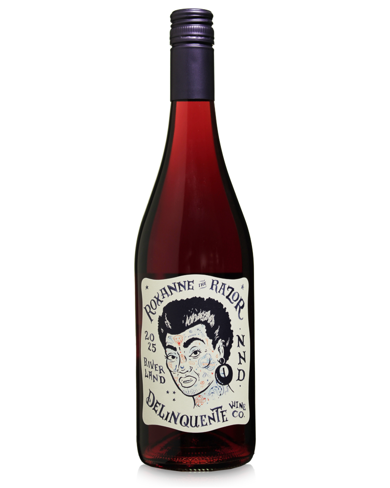 Delinquente 'Roxanne the Razor' Negroamaro & Nero d'Avola 2025 750ml
